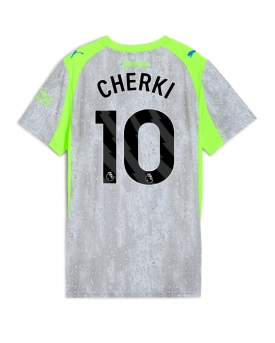 Billige Fotballdrakt Manchester City Rayan Cherki #10 Replika Tredjedrakt Dame 2025-26 Kortermet Billige Fotballdrakt Manchester City Rayan Cherki #10 Replika Tredjedrakt Dame 2025-26 Kortermet